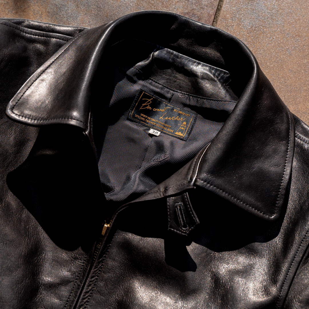 新品 38 BONCOURA Sasha Leather Jacket black ボンクラ ライダース 