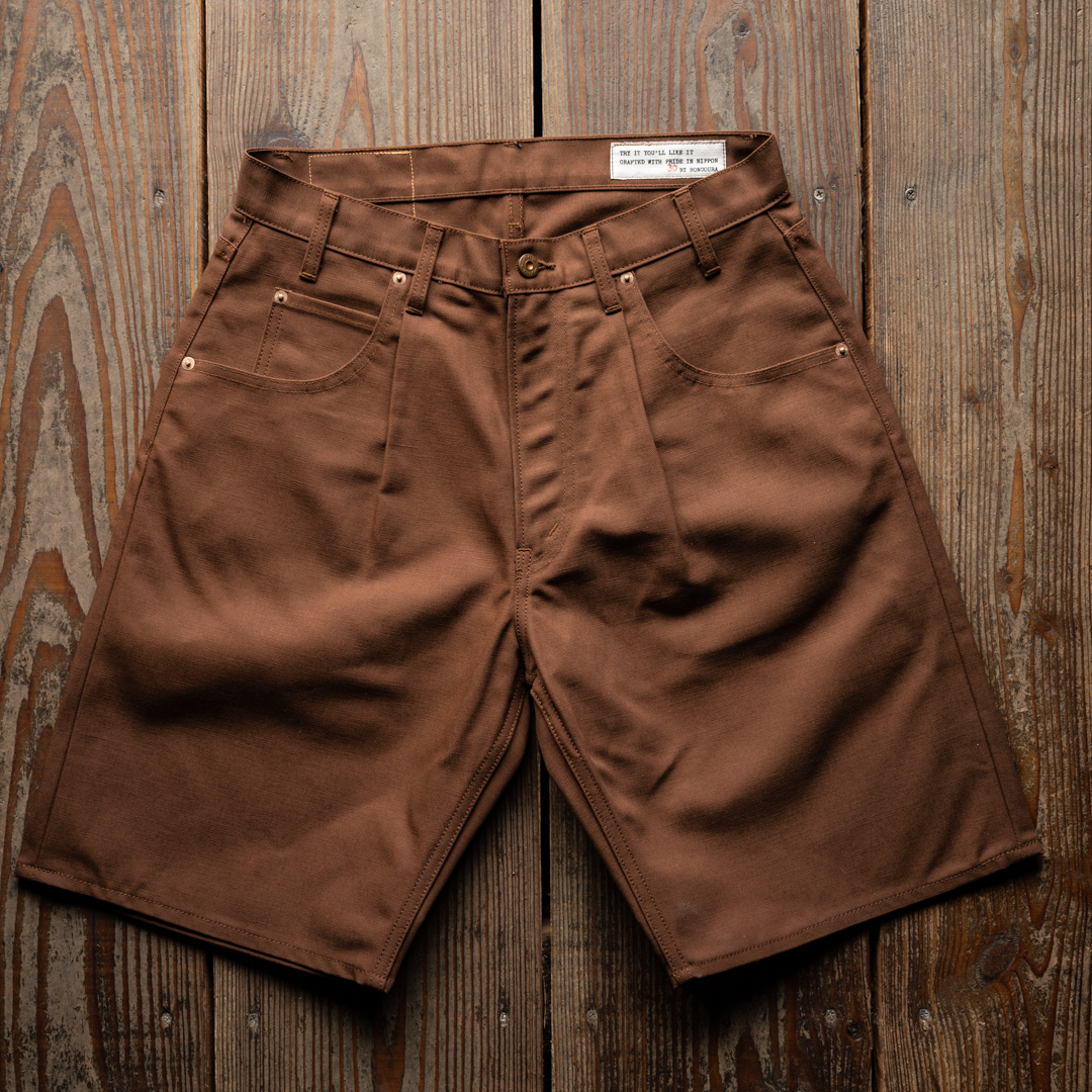 BONCOURA ショートパンツ サイズ30 ブラウン　デニムパンツ BONCOURA の夏！│オレはボンクラ！