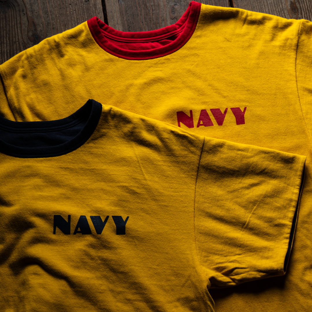 ボンクラ リーバシブルTシャツ レッド us navy