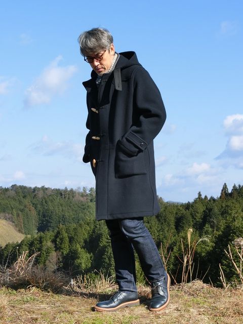 美品　BONCOURA ボンクラ　ダッフルコート　ダークネイビー　size38 Coat – BONCOURA Official Online Store