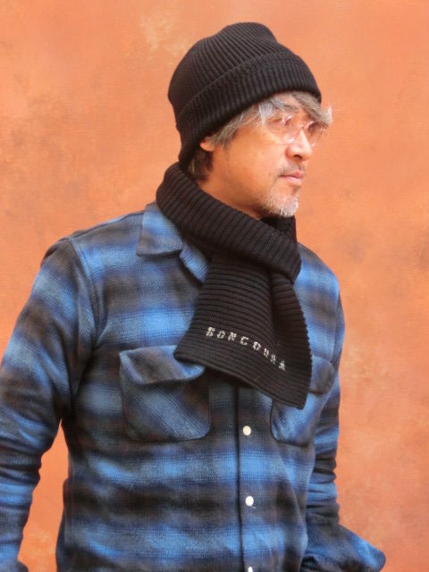 BONCOURA ネルシャツ サイズ38 青茶チェック ADAM ET ROPÉ WILD LIFE TAILOR(アダム エ ロペ ワイルド ライフ