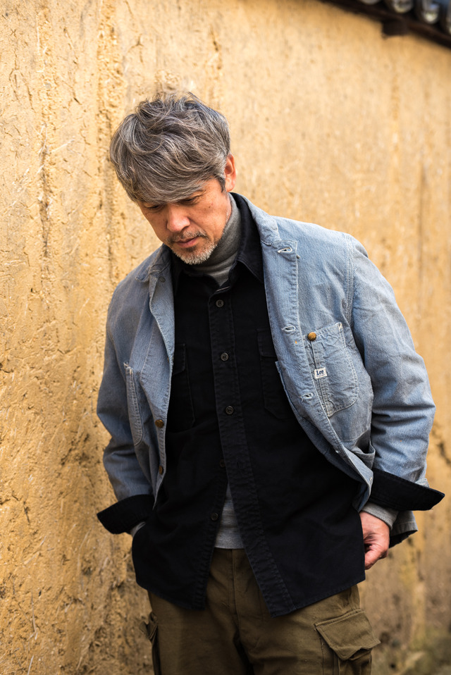 BONCOURA フレンチカバーオール 美品】日本製 BONCOURA ボンクラ French Work Jacket Dungaree