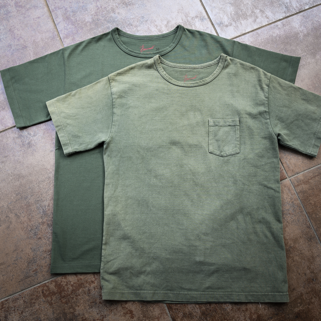 Heavy Weight Pocket Tee Coyote – BONCOURA Official Online Store
